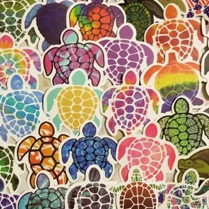 4 /$12 Sale Turtle Stickers